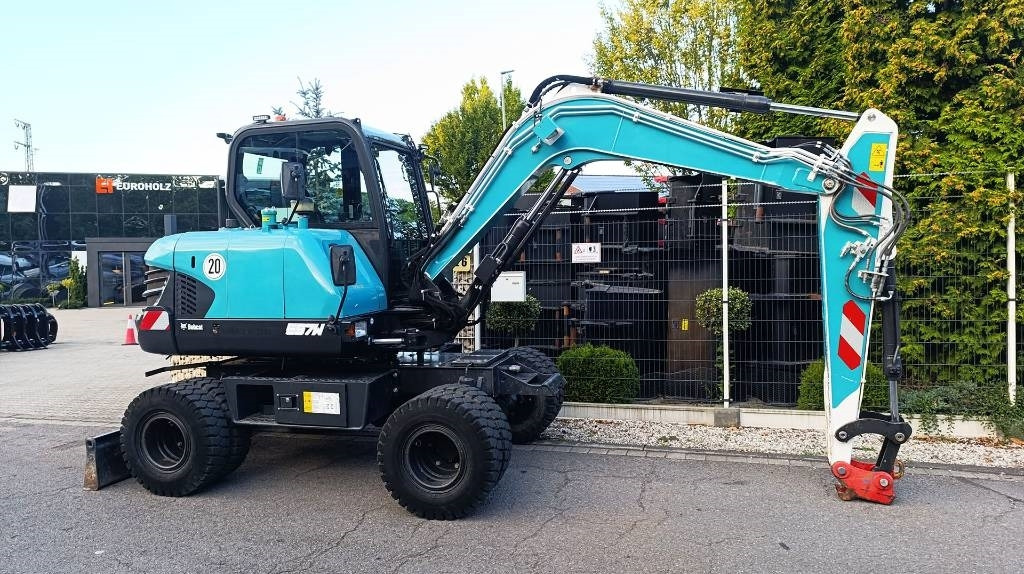 Bobcat Mobilbagger E 57 W, Schnellwechsler MS08, Allrad - Mobiele graafmachine: afbeelding 2 Bobcat Mobilbagger E 57 W, Schnellwechsler MS08, Allrad - Mobiele graafmachine: afbeelding 2