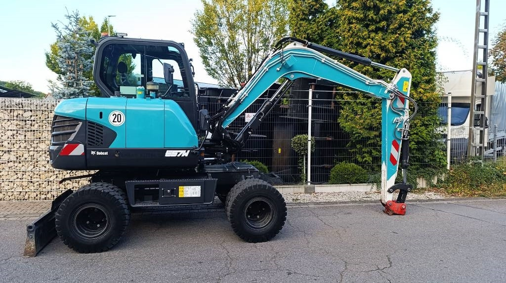Bobcat Mobilbagger E 57 W, Schnellwechsler MS08, Allrad - Mobiele graafmachine: afbeelding 5 Bobcat Mobilbagger E 57 W, Schnellwechsler MS08, Allrad - Mobiele graafmachine: afbeelding 5