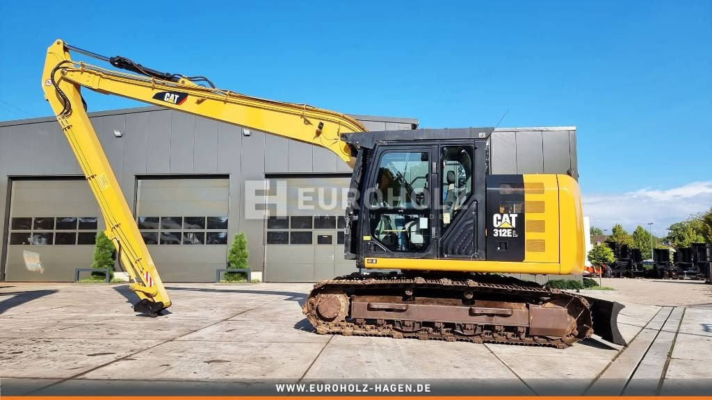 Leasing CAT 312 E L, Bagger mit Long Reach 12 m, Klima, Kamera  CAT 312 E L, Bagger mit Long Reach 12 m, Klima, Kamera: afbeelding 9