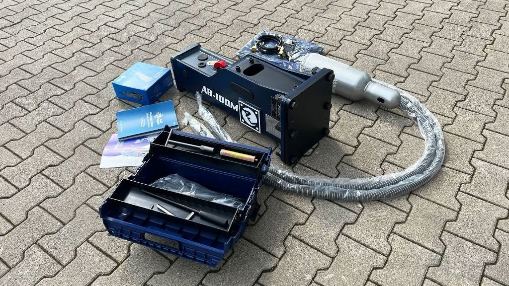 Hydraulikhammer AJCE 100M ohne Aufnahme - Hydraulische hamer voor Bouwmachine: afbeelding 3 Hydraulikhammer AJCE 100M ohne Aufnahme - Hydraulische hamer voor Bouwmachine: afbeelding 3