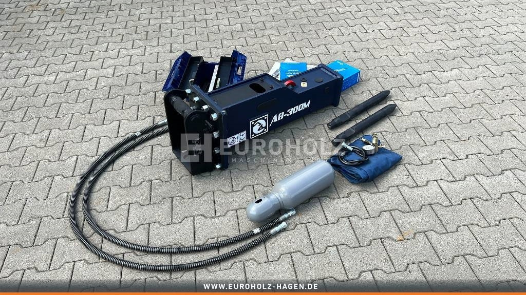 Hydraulikhammer AJCE 300M für MS03 - Hydraulische hamer voor Bouwmachine: afbeelding 4 Hydraulikhammer AJCE 300M für MS03 - Hydraulische hamer voor Bouwmachine: afbeelding 4