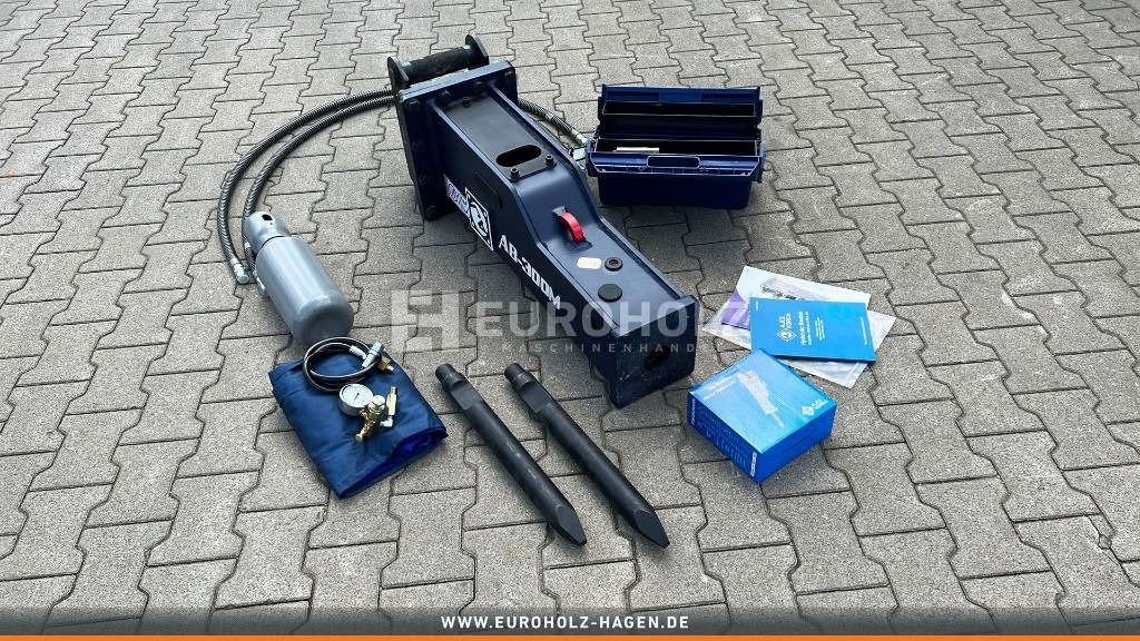 Hydraulikhammer AJCE 300M für MS03 - Hydraulische hamer voor Bouwmachine: afbeelding 2 Hydraulikhammer AJCE 300M für MS03 - Hydraulische hamer voor Bouwmachine: afbeelding 2