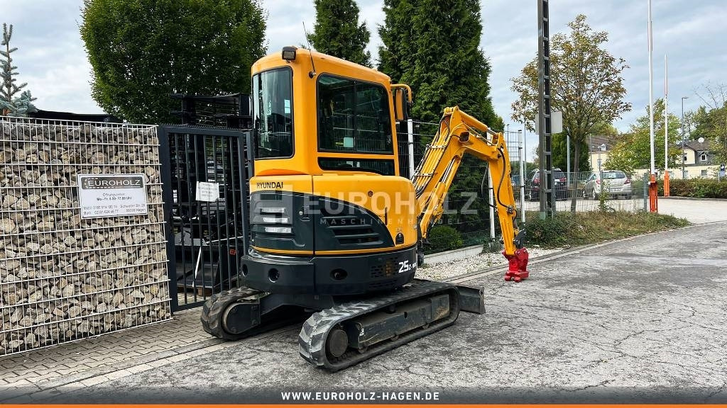 Hyundai Minibagger Robex 25 Z 9AK Powertilt Schnellw. MS03 - Minigraafmachine: afbeelding 1 Hyundai Minibagger Robex 25 Z 9AK Powertilt Schnellw. MS03 - Minigraafmachine: afbeelding 1