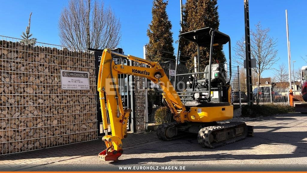 Komatsu Minibagger PC 16 R-3HS, Schnellwechsler MS01  - Minigraafmachine: afbeelding 1 Komatsu Minibagger PC 16 R-3HS, Schnellwechsler MS01  - Minigraafmachine: afbeelding 1