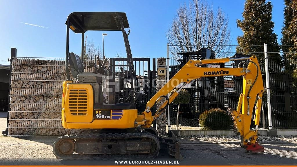 Komatsu Minibagger PC 16 R-3HS, Schnellwechsler MS01  - Minigraafmachine: afbeelding 5 Komatsu Minibagger PC 16 R-3HS, Schnellwechsler MS01  - Minigraafmachine: afbeelding 5