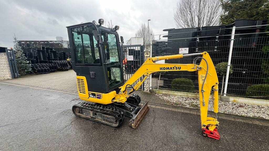 Komatsu PC 16 R-3HS, Minibagger mit Schnellwechsler MS 01 - Minigraafmachine: afbeelding 1 Komatsu PC 16 R-3HS, Minibagger mit Schnellwechsler MS 01 - Minigraafmachine: afbeelding 1