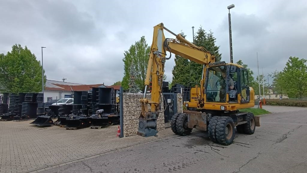 Komatsu PW 140 Mobilbagger Powertilt Schnellwechsler MS 10 - Mobiele graafmachine: afbeelding 4 Komatsu PW 140 Mobilbagger Powertilt Schnellwechsler MS 10 - Mobiele graafmachine: afbeelding 4