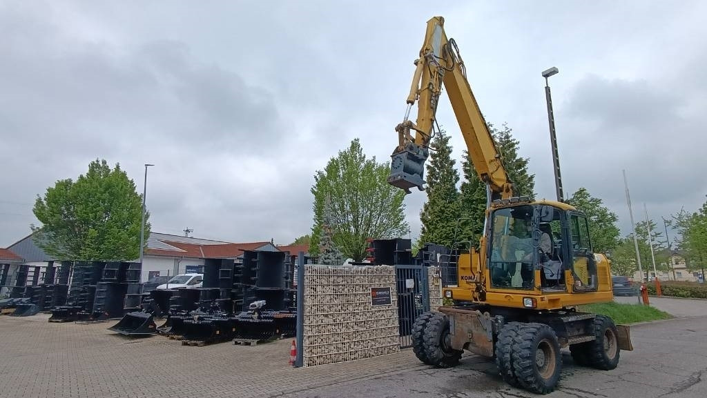 Komatsu PW 140 Mobilbagger Powertilt Schnellwechsler MS 10 - Mobiele graafmachine: afbeelding 3 Komatsu PW 140 Mobilbagger Powertilt Schnellwechsler MS 10 - Mobiele graafmachine: afbeelding 3