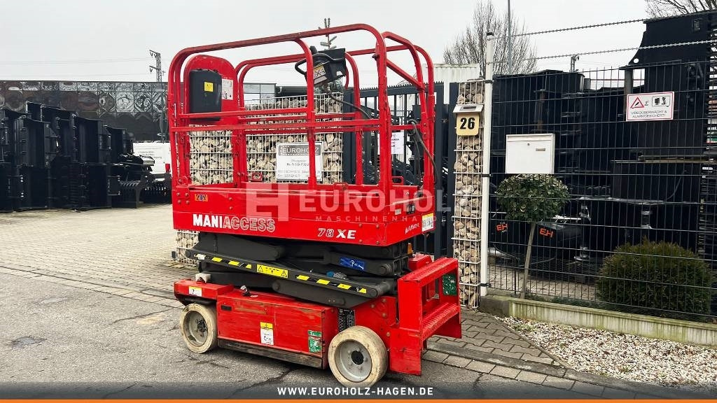 Schaarlift Manitou 78 XE Scheren-Arbeitsbühne, 4x4, Batterien NEU: afbeelding 10
