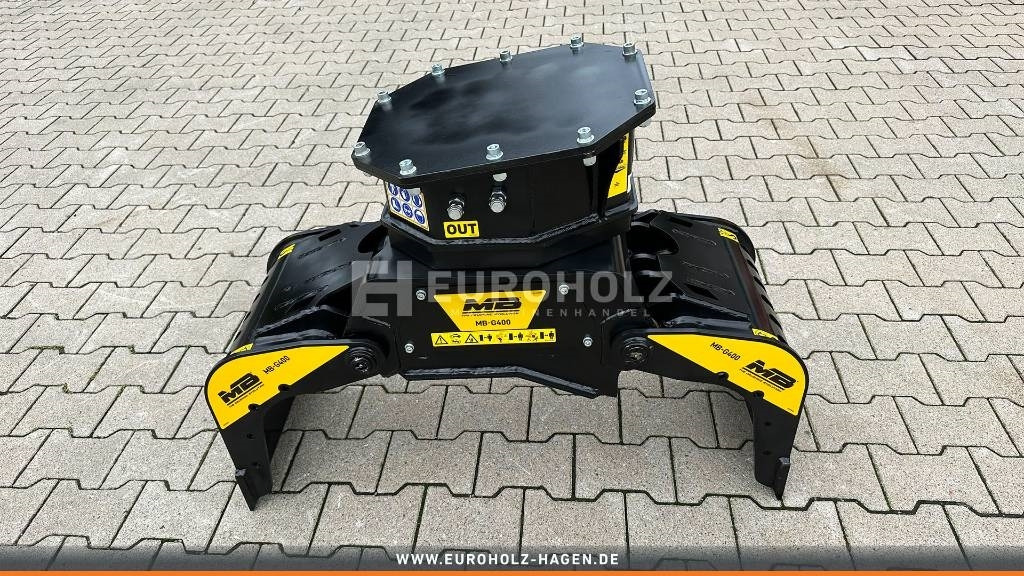 Sortiergreifer MB Crusher MB-G400 S4 2,4-4 t - Grijper voor Bouwmachine: afbeelding 5 Sortiergreifer MB Crusher MB-G400 S4 2,4-4 t - Grijper voor Bouwmachine: afbeelding 5