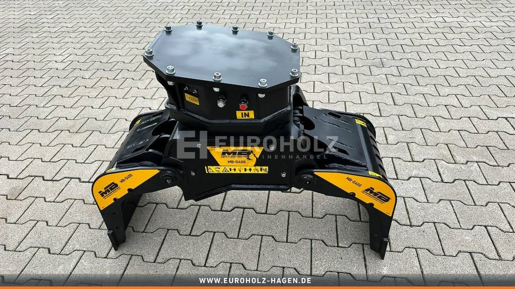 Sortiergreifer MB Crusher MB-G400 S4 2,4-4 t - Grijper voor Bouwmachine: afbeelding 1 Sortiergreifer MB Crusher MB-G400 S4 2,4-4 t - Grijper voor Bouwmachine: afbeelding 1