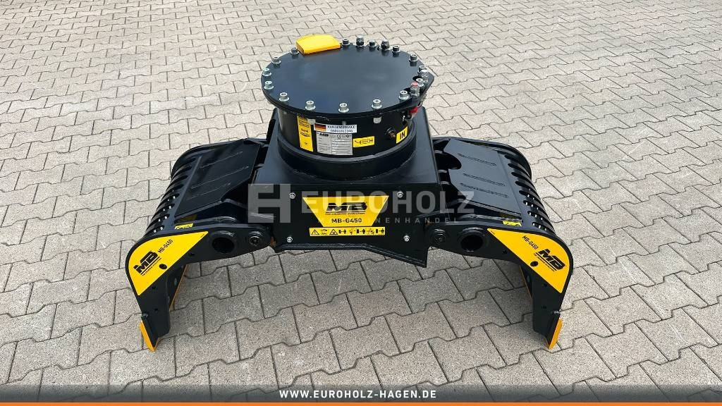 Sortiergreifer MB Crusher MB-G450 S4 3,5-5,5 t - Grijper voor Bouwmachine: afbeelding 1 Sortiergreifer MB Crusher MB-G450 S4 3,5-5,5 t - Grijper voor Bouwmachine: afbeelding 1