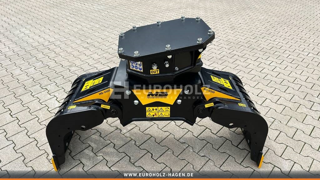 Sortiergreifer MB Crusher MB-G500 S4 5-7 t - Grijper voor Bouwmachine: afbeelding 2 Sortiergreifer MB Crusher MB-G500 S4 5-7 t - Grijper voor Bouwmachine: afbeelding 2