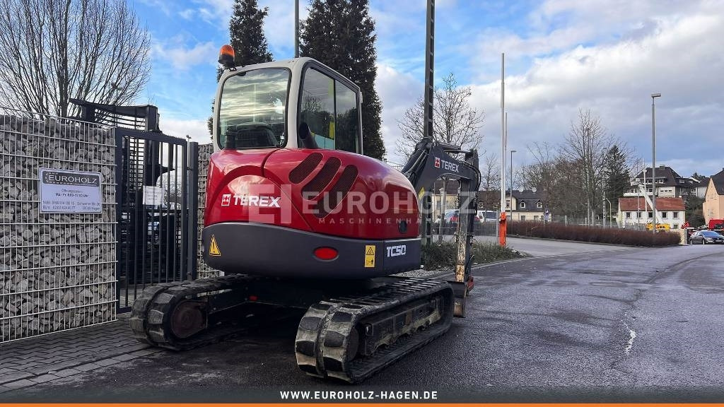 Terex Minibagger TC 50, Schnellwechsler MS03, Knickmatik - Minigraafmachine: afbeelding 5 Terex Minibagger TC 50, Schnellwechsler MS03, Knickmatik - Minigraafmachine: afbeelding 5