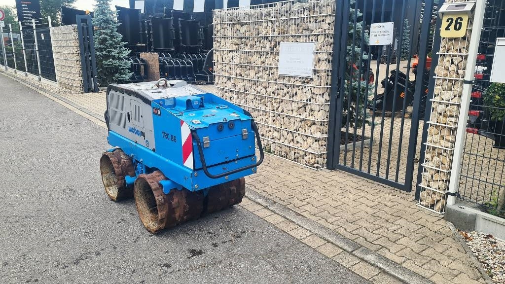 Trilplaat Weber TRC 86, Grabenwalze mit Fernbedienung, nur 101 Bh: afbeelding 6