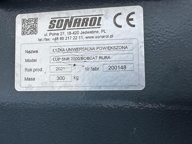 Big Schwergutschaufel 200 cm mit Bobcat Teleskoplader Aufnahme - Aanbouwdeel: afbeelding 4 Big Schwergutschaufel 200 cm mit Bobcat Teleskoplader Aufnahme - Aanbouwdeel: afbeelding 4