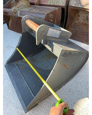 Kinshofer 50 cm Tieflöffel mit Lehnhoff MS01 Aufnahme - Aanbouwdeel: afbeelding 1 Kinshofer 50 cm Tieflöffel mit Lehnhoff MS01 Aufnahme - Aanbouwdeel: afbeelding 1