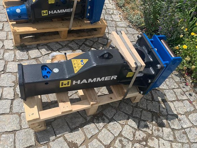 Hammer HM100 Hydraulikhammer mit Lehnhoff MS01 Aufnahme - Hydraulische hamer: afbeelding 1 Hammer HM100 Hydraulikhammer mit Lehnhoff MS01 Aufnahme - Hydraulische hamer: afbeelding 1