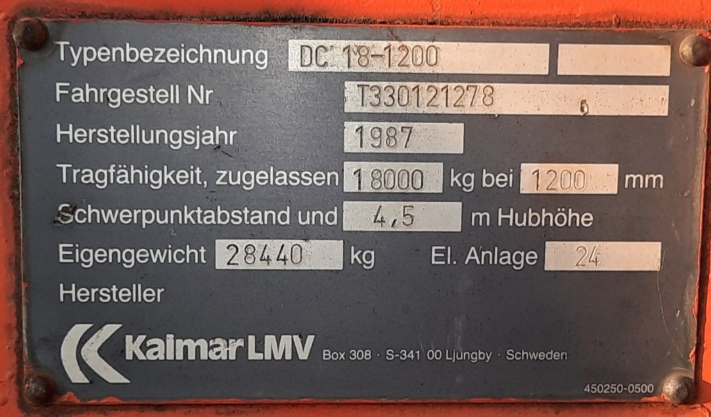Kalmar DC18-1200 - Diesel heftruck: afbeelding 4 Kalmar DC18-1200 - Diesel heftruck: afbeelding 4