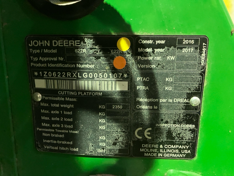 John Deere T560 mit 622R Schneidwerk - Maaidorser: afbeelding 2 John Deere T560 mit 622R Schneidwerk - Maaidorser: afbeelding 2
