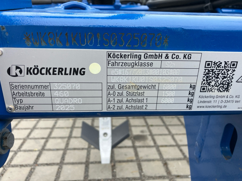 Köckerling Quadro 460 - Cultivator: afbeelding 2 Köckerling Quadro 460 - Cultivator: afbeelding 2