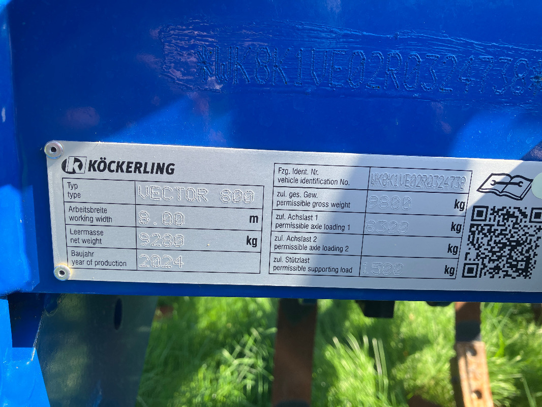 Köckerling Vector 800 - Cultivator: afbeelding 2 Köckerling Vector 800 - Cultivator: afbeelding 2