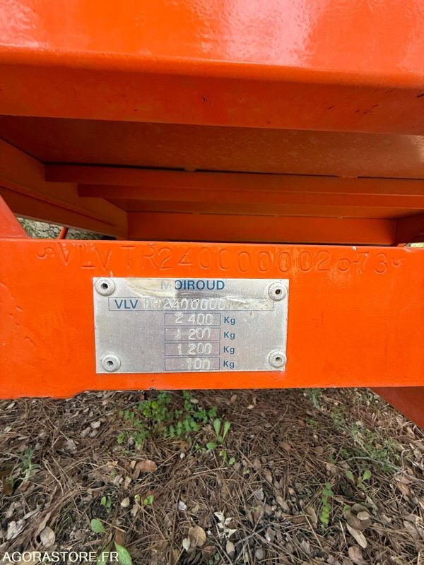 REMORQUE MOIROUD - Aanhangwagen: afbeelding 2 REMORQUE MOIROUD - Aanhangwagen: afbeelding 2