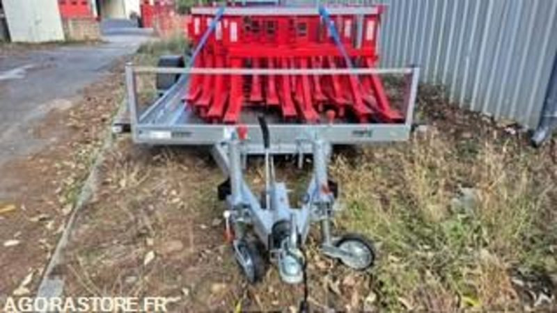 Remorque 1 essieu PTAC 1500 - chassis porte véhicule de 2024 - Aanhangwagen: afbeelding 1 Remorque 1 essieu PTAC 1500 - chassis porte véhicule de 2024 - Aanhangwagen: afbeelding 1