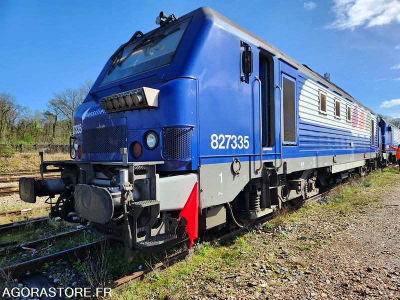 Locomotive ALSTOM BB 27300 (matricule BB27335) - Andere machine: afbeelding 1 Locomotive ALSTOM BB 27300 (matricule BB27335) - Andere machine: afbeelding 1