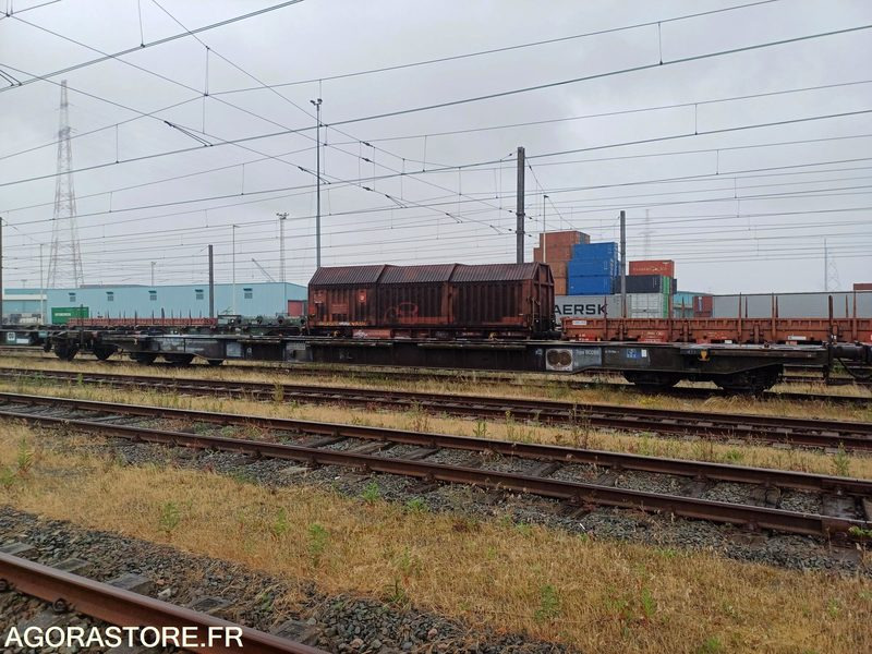 Wagon plat intermodal type Sggnss – modèle 6432B0-4, 72 pieds - 2004 (ref 1470) - Andere machine: afbeelding 3 Wagon plat intermodal type Sggnss – modèle 6432B0-4, 72 pieds - 2004 (ref 1470) - Andere machine: afbeelding 3