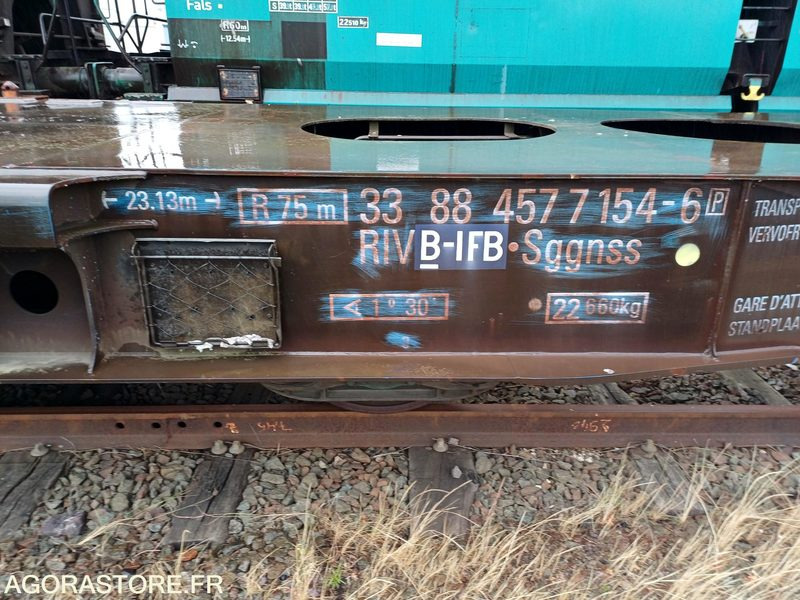 Andere machine Wagon plat intermodal type Sggnss – modèle 6432B0-4, 72 pieds - 2004 (ref 1561): afbeelding 17