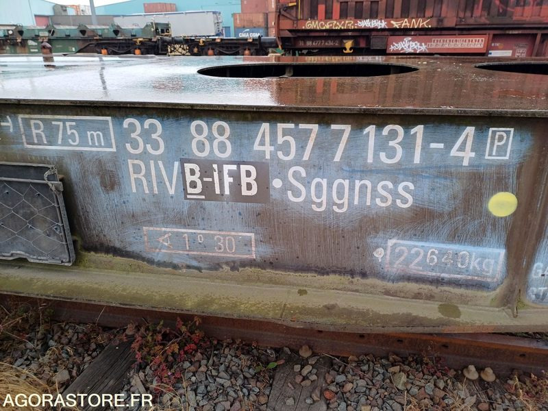 Andere machine Wagon plat intermodal type Sggnss – modèle 6432B0-4, 72 pieds - 2004 (ref 1561): afbeelding 9