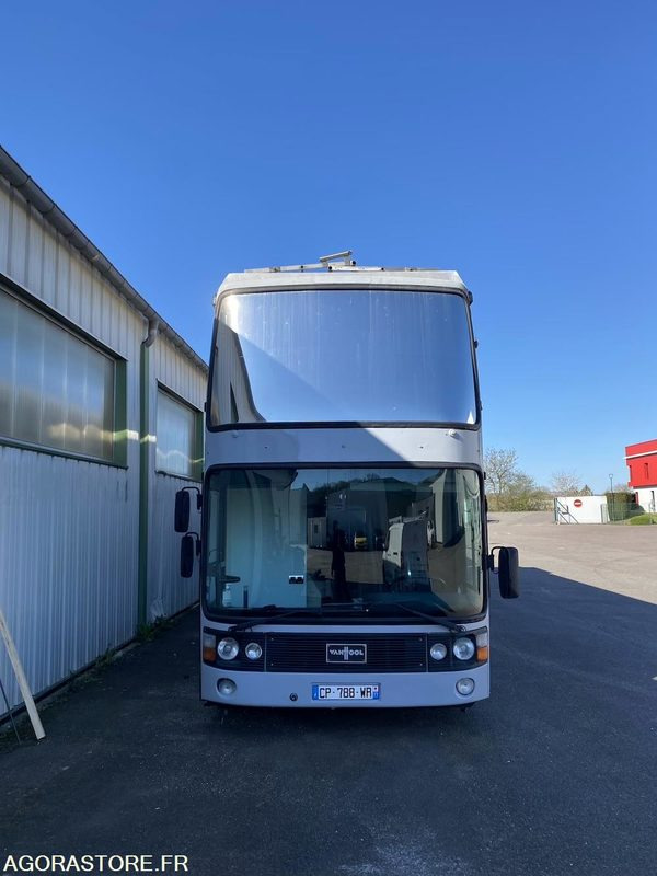 BUS VIP DOUBLE ETAGE MOTORHOMEVIP VANHOOL + REMORQUE + AUVENT DE RECEPTION - Dubbeldeksbus: afbeelding 2 BUS VIP DOUBLE ETAGE MOTORHOMEVIP VANHOOL + REMORQUE + AUVENT DE RECEPTION - Dubbeldeksbus: afbeelding 2