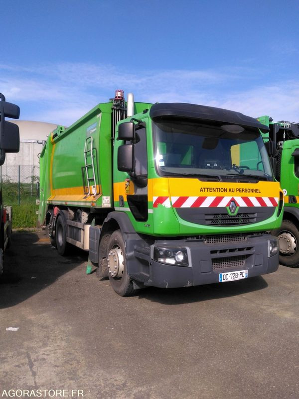 Benne à ordures ménagères Renault Eurovoirie Terberg - Vuilniswagen: afbeelding 2 Benne à ordures ménagères Renault Eurovoirie Terberg - Vuilniswagen: afbeelding 2