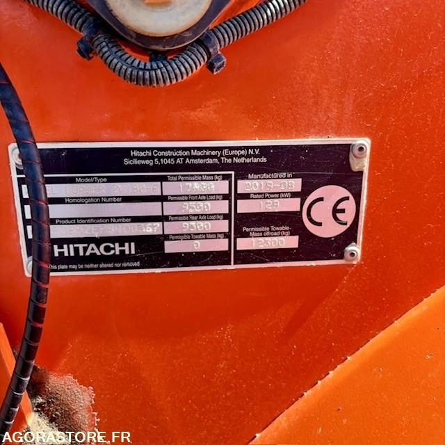 CHARGEUR HITACHI ZW180-6 2019 9270 HEURES - Lader: afbeelding 5 CHARGEUR HITACHI ZW180-6 2019 9270 HEURES - Lader: afbeelding 5