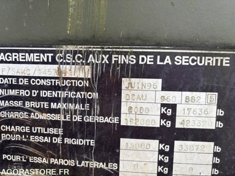 CONTENEUR AMPLIROLL 20 PIEDS AMENAGE AVEC GROUPE ELECTROGENE 130 KVA - Haakarmsysteem vrachtwagen: afbeelding 4 CONTENEUR AMPLIROLL 20 PIEDS AMENAGE AVEC GROUPE ELECTROGENE 130 KVA - Haakarmsysteem vrachtwagen: afbeelding 4