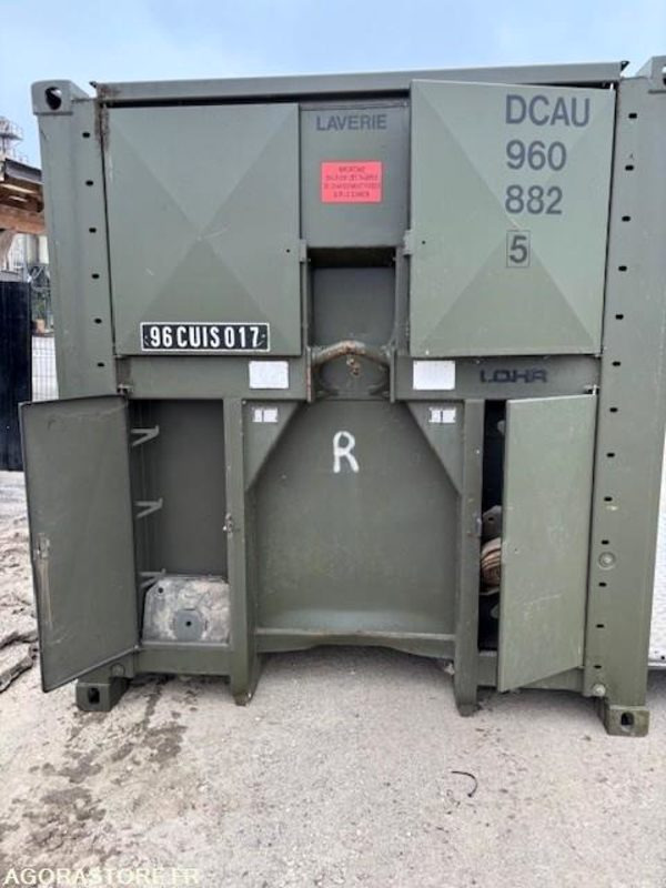CONTENEUR AMPLIROLL 20 PIEDS AMENAGE AVEC GROUPE ELECTROGENE 130 KVA - Haakarmsysteem vrachtwagen: afbeelding 3 CONTENEUR AMPLIROLL 20 PIEDS AMENAGE AVEC GROUPE ELECTROGENE 130 KVA - Haakarmsysteem vrachtwagen: afbeelding 3