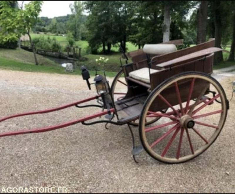 Caleche - Charette d'époque - Tuinmachine: afbeelding 1 Caleche - Charette d'époque - Tuinmachine: afbeelding 1