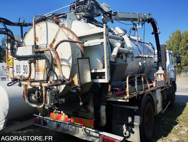 Camion 19t Hydrocureur Renault G300 Maxter – équipement Huwer - Vacuümwagen: afbeelding 5 Camion 19t Hydrocureur Renault G300 Maxter – équipement Huwer - Vacuümwagen: afbeelding 5