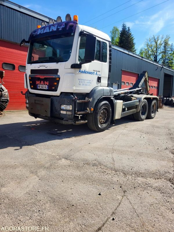 Camion ampliroll man tgs 33 400 - 827 000 KMS - 2009 - Haakarmsysteem vrachtwagen: afbeelding 4 Camion ampliroll man tgs 33 400 - 827 000 KMS - 2009 - Haakarmsysteem vrachtwagen: afbeelding 4