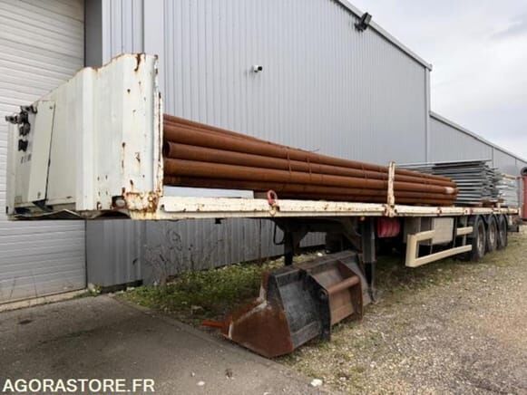 Coder Semi-Remorque Plateau Coder - Open bak met boorden oplegger: afbeelding 3 Coder Semi-Remorque Plateau Coder - Open bak met boorden oplegger: afbeelding 3