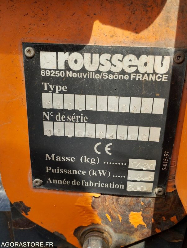 EPAREUSE ROUSSEAU MINAUTOR 5000L n°M5LBK04A03 - Armmaaier: afbeelding 4 EPAREUSE ROUSSEAU MINAUTOR 5000L n°M5LBK04A03 - Armmaaier: afbeelding 4