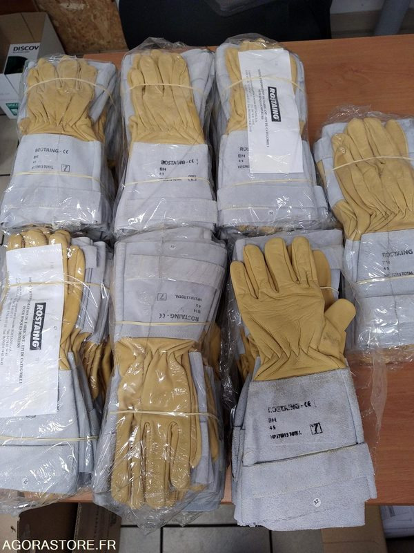 GANTS CUIR AVEC LONGUE MANCHETTE TAILLE 7 - LOT 70 PAIRES - Gereedschap/ Toebehoor: afbeelding 1 GANTS CUIR AVEC LONGUE MANCHETTE TAILLE 7 - LOT 70 PAIRES - Gereedschap/ Toebehoor: afbeelding 1