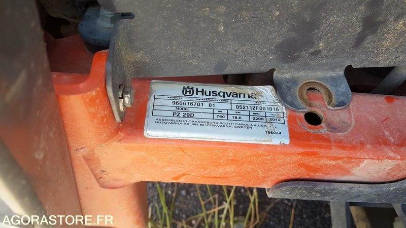HUSQVARNA PZ29D - Gazonmaaier: afbeelding 2 HUSQVARNA PZ29D - Gazonmaaier: afbeelding 2