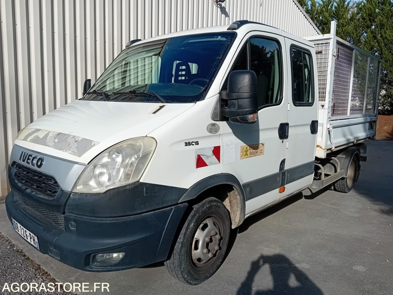 IVECO DAILY 35C15 BENNE 7 PLACES - Kipper bestelwagen: afbeelding 1 IVECO DAILY 35C15 BENNE 7 PLACES - Kipper bestelwagen: afbeelding 1