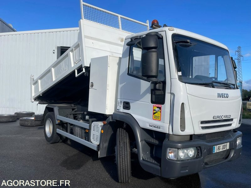 IVECO EUROCARGO 140E22 - BI BENNE - 2009 - 171000KMS - Kipper bestelwagen: afbeelding 1 IVECO EUROCARGO 140E22 - BI BENNE - 2009 - 171000KMS - Kipper bestelwagen: afbeelding 1