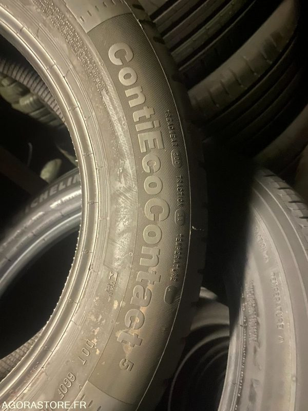 LOT DE 168 PNEUS ETE CONTINENTAL ECO CONTACT 5 205/55R16 91H DOT 2019 - Band: afbeelding 1 LOT DE 168 PNEUS ETE CONTINENTAL ECO CONTACT 5 205/55R16 91H DOT 2019 - Band: afbeelding 1