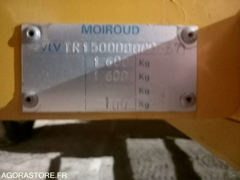 REMORQUE TR 1500 - Landbouwmachine: afbeelding 4 REMORQUE TR 1500 - Landbouwmachine: afbeelding 4