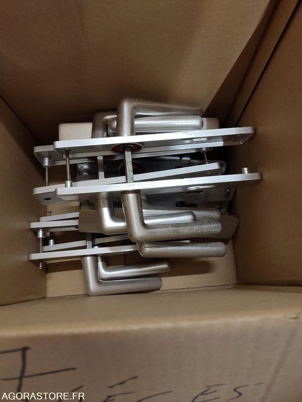 Lot de 7 poignées de porte en aluminium pour cylindres - Gereedschap/ Toebehoor: afbeelding 4 Lot de 7 poignées de porte en aluminium pour cylindres - Gereedschap/ Toebehoor: afbeelding 4