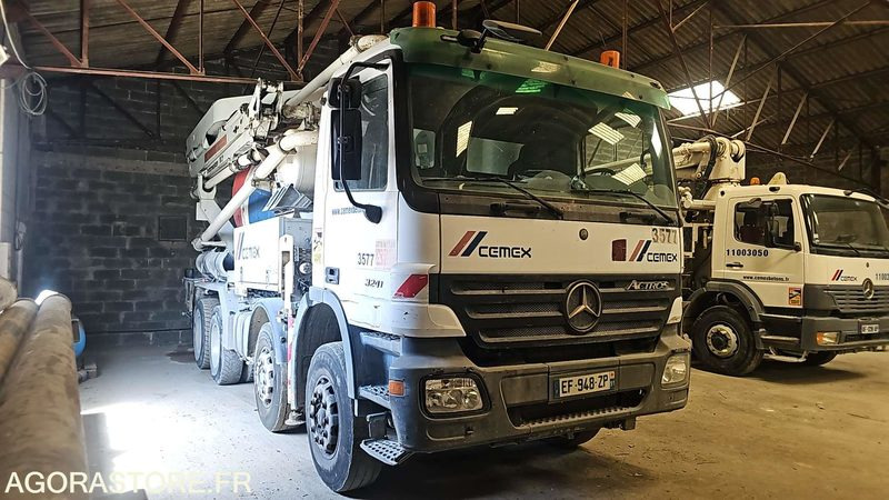 MALAXEUR POMPE A BETON MERCEDES ACTROS - 2006 / 351 902 KM -EXCLUSIVEMENT EXPORT - Mixerpomp: afbeelding 2 MALAXEUR POMPE A BETON MERCEDES ACTROS - 2006 / 351 902 KM -EXCLUSIVEMENT EXPORT - Mixerpomp: afbeelding 2